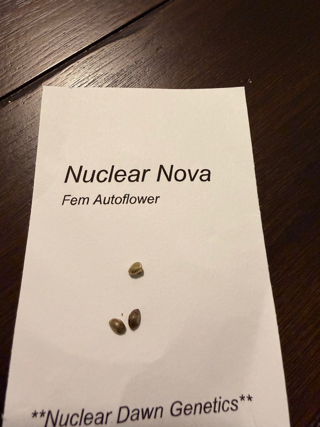 Nuclear Dawn Genetics Seeds